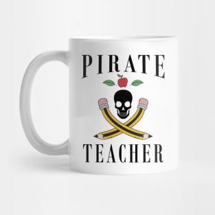 Halloween Pirate Teacher Mug